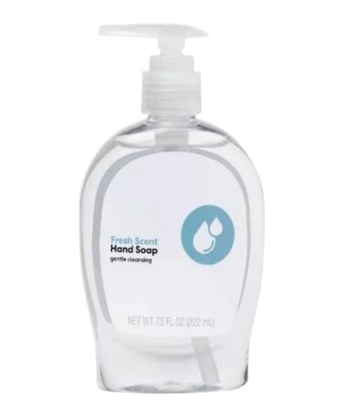 Liquid Hand Soap Set 7.5 fl oz Multiple Scents Available (Unscented) Antibacterial