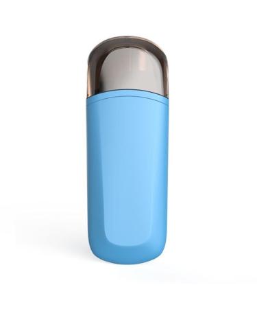 Portable Nose Hair Trimmer Portable Ear and Nose Hair Trimmer for Men and Women Rechargeable Nose Hair Trimmer 360 Capture of Nose Hair Washable Electric Cutter Head (Color : Blue)