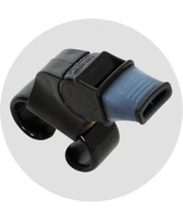 Fox 40 Sonik Blast CMG Fingergrip Pealess Whistle - Black | High Quality Safety Whistle - Buy Online on GoSupps.com