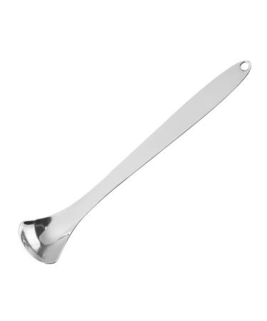 Stainless Steel Tongue Scraper Fights Bad Breath Tongue Cleaner for Adults Mouth Care for Fresh Breath Travel Essentials for Oral Care Easy to Use (Small Spoon Shape)