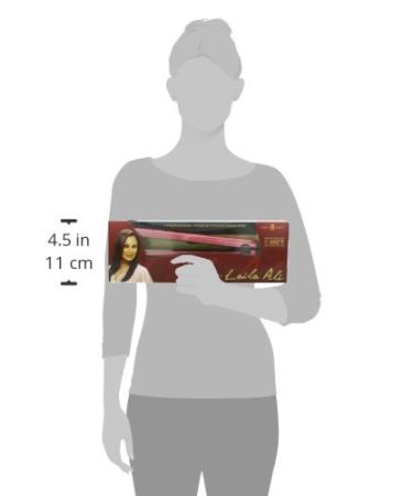 Gold N Hot Laila Ali Professional Titanium LED Straightening Iron - 1 Inch for Effortless Hair Styling | International Shipping Available - Buy Online on GoSupps.com