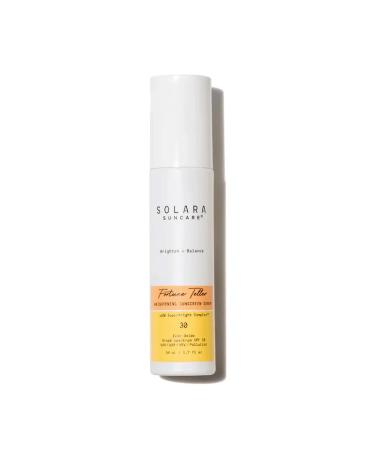 Solara Suncare - Fortune Teller Tint 2 Serum SPF 30 | EWG Verified Vegan Cruelty Free Reef friendly | Unscented Lightweight Sensitive Skin Safe Fights UVA UVB Pollution (1.7 fl oz | 50 ml)