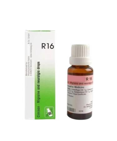 1Pack R 16 MIGRAINE & Neuralgia - 0.74Fl Oz / 22Ml