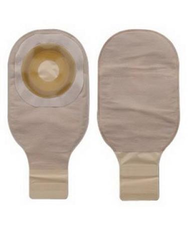 Premier 1-Piece Drainable Pouch Precut 1-1/4" with Flextend Barrier Beige