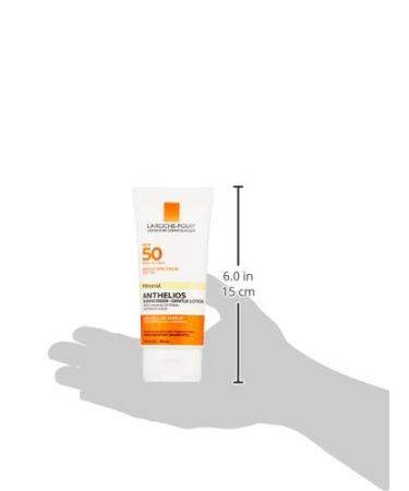 La Roche-Posay Anthelios Mineral Sunscreen SPF 50 - Zinc and Titanium Oxide Face & Body Lotion - Buy Online on GoSupps.com