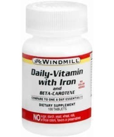 Windmill Daily Vitamin with Iron and Beta-Carotene