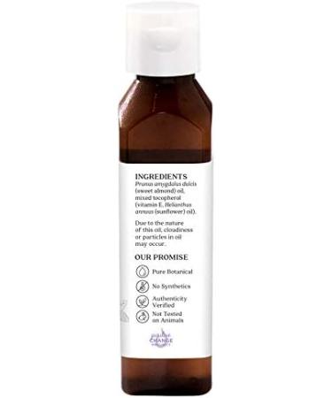 Aura Cacia Sweet Almond Skin Care Oil - 4 fl oz (118 ml) | Nourishing Natural Moisturizer - Buy Online on GoSupps.com