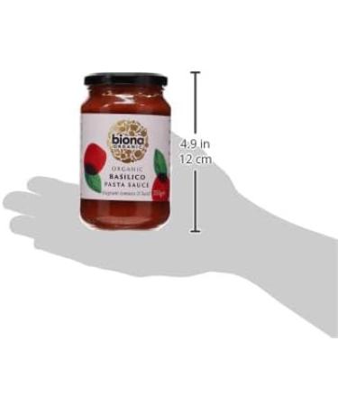 Biona Organic Basilico Pasta Sauce 350g - Buy Online on GoSupps.com
