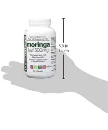 Prairie Naturals Organic Moringa Leaf VCaps - 180 Count - Buy Online on GoSupps.com