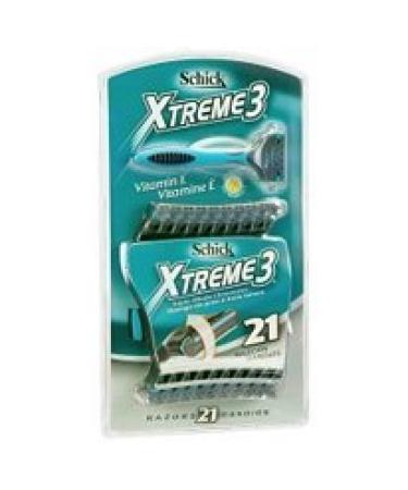 Schick Xtreme 3 Disposable Razors - 21ct
