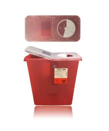 Oakridge 3 Gallon Needle and Syringe Disposal Container - Pack of 3 - Buy Online on GoSupps.com