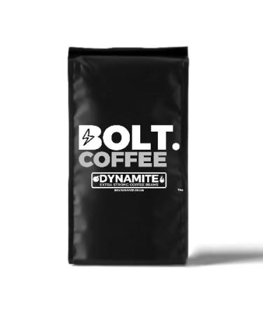 Bolt Dynamite Extra Strong High Caffeine Coffee Beans - (1kg)