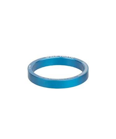 Wolf Tooth Precision Headset Spacers - 1 1/8 Steerer, 5mm, 3g, Blue