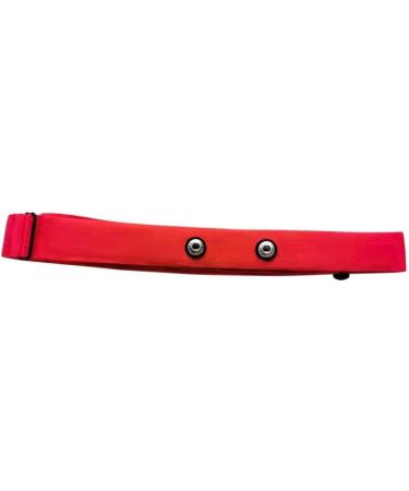 Yuandan Bluetooth Heart Rate Monitor Belt - Waterproof HR Sensor with Adjustable Replacement Tape - Compatible with ANT+ - Red - Buy Online on GoSupps.com
