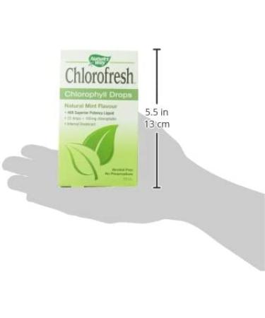 Buy Nature's Way Chlorofresh Chlorophyll Drops - Mint Flavor, 2 fl oz | Freshen Up! - Buy Online on GoSupps.com