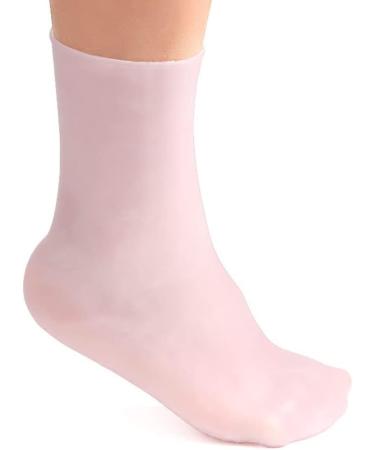 Soft Gel Moisturizing Socks Foot Spa Long Silicone Repai ugh Skin Calluses(S) - Buy Online on GoSupps.com