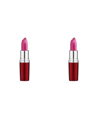 Maybelline New York Make-Up Lipstick Moisture Extreme Lipstick Glamorous Pink/bright pink with a melonous fragrance 1 x 5 g (pack with 2) 1 piece 5 g (2-pack) glamorous pink