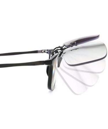 Clip-On Reading Glasses 2.00 | Blue Light Filter Lenses | American Vision | Clear with Slight Amber Tint | 135mm Wide - Buy Online on GoSupps.com