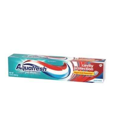 Aquafresh Cavity Protection Fluoride Toothpaste Cool Mint 5.6 oz (Pack of 7) - Buy Online on GoSupps.com