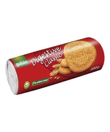 GULLON DIGESTIVE 400 GR. Tube - 20 units