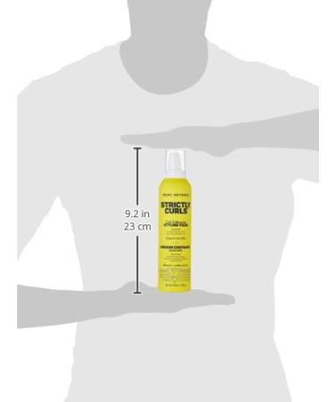 Marc Anthony Strictly Curl Enhancing Styling Foam Extra Hold - Vitamin E & Silk Proteins Transforms Frizzy Hair to Full Shiny Defined Curls - Sulfate-Free Anti-Frizz Mousse Product (Pack of 2) 10 Ounce (Pack of 2) - Buy Online on GoSupps.com