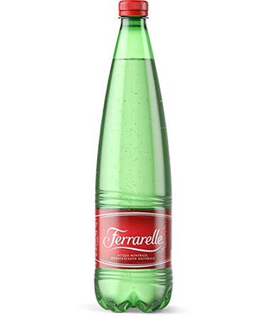 Ferrarelle Lot de 12 bouteilles d'eau en plastique 1 l