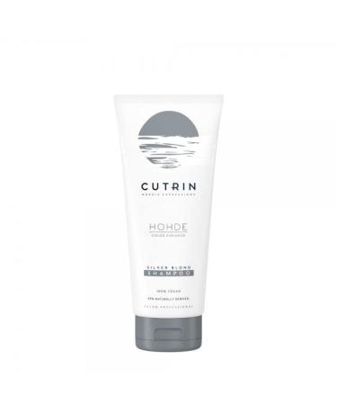 Cutrin Hohde Toning Silver Blonde Shampoo 250 ml A Tinted Silver Shampoo for Bleached Natural Blonde or Grey Hair