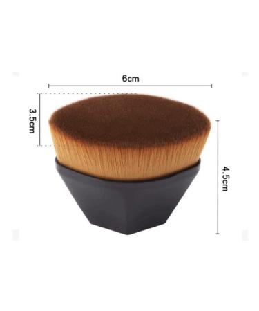 Buy MARKABLE Kabuki Hexagon Foundation Makeup Brush - Flat Top Blending Brush for Liquid Cream & Powder Foundation | International Shipping Available - Buy Online on GoSupps.com