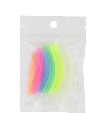 6 Pairs Silicone Eyelash Curlers Eyelash Perming Pads Eyelash Curling Lifting Patches Permanently perfect eyelash lifting