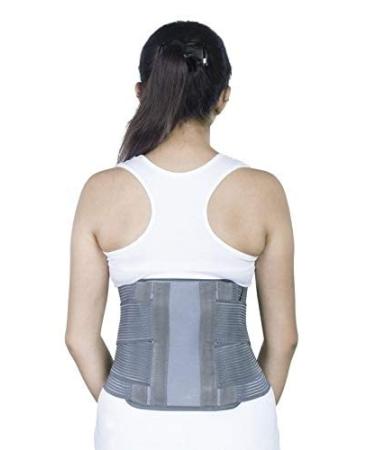 VIVAN Lumbo Sacral Belt for Back Pain Relief | Lower Back Brace Support (L) - International Shipping Available - Buy Online on GoSupps.com