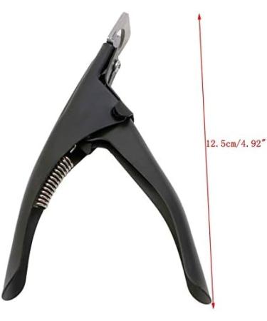 SJLS New 5 Colors Acrylic UV False Fake Nails Tips Manicure Cutter Clipper Tool Stainless Steel - Buy Online on GoSupps.com
