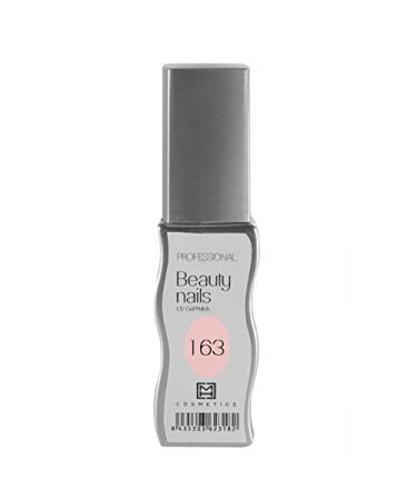 MH Cosmetics Gel Polish Semipermanent 163 Baby Pink 1Pack (1 x 10 ml)