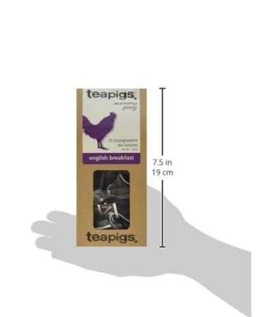 teapigs English Breakfast Tea - 15 Count (1.76 oz) | Premium Loose Leaf Tea - Buy Online on GoSupps.com