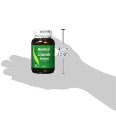 HealthAid Chlorella 550mg 60 Tablets - Natural Detox and Immune Support - Buy Online on GoSupps.com
