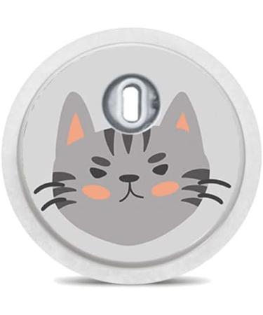 FreeStyle Libre 3 Sensor Sticker Set - 10 Cute Cat Stickers | Diasticker - International Shipping Available - Buy Online on GoSupps.com