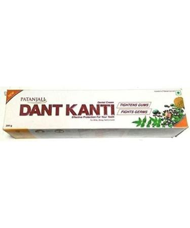 Patanjali Dant Kanti Dental Natural Cream - 200g (Pack of 3) - Best Oral Care Solution - Buy Online on GoSupps.com