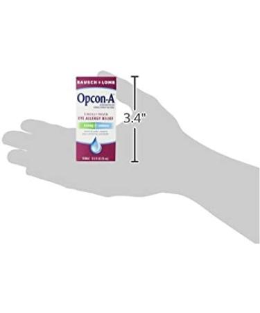 Bausch & Lomb Allergy Eye Drops 15mL - Itch & Redness Relief Formula - Buy Online on GoSupps.com
