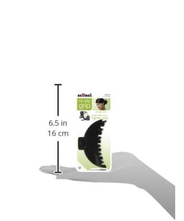 Scunci No-Slip Grip Double Teeth Jaw Clip - Assorted Colors - Buy Online on GoSupps.com