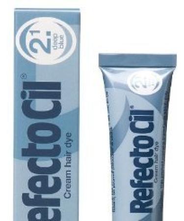 Refectocil Cream Hair Dye Deep Blue 0.5oz by RefectoCil
