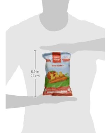Love Child Organics Love Ducks Tomato + Carrot Corn Snacks 30 g (Pack of 1) Gluten Free by Nature's Path Tomato Carrot - Buy Online on GoSupps.com