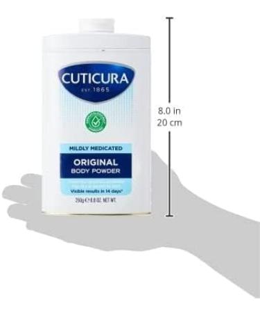 Cuticura Mildly Medicated Talcum Powder (250g) - Pack of 6 - Buy Online on GoSupps.com