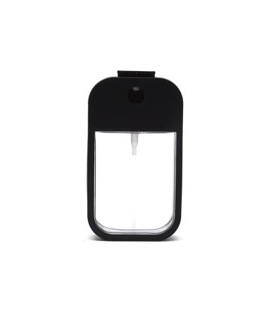 1Pc 45mlPortable High Pressure Press Spray Bottle Fine Mist Perfume Spray Bottle Suitable for Travel Portable Refillable Makeup Perfumery(Black)