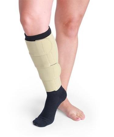 SIGVARIS COMPREFLEX LITE Below Knee Regular Length W/10-15 mmHg Socks Low Stretch (XLarge Beige)