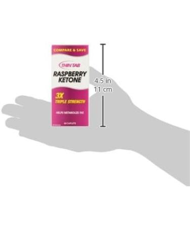 Healthy Natural Systems Thin Tab Raspberry Ketone 3x Triple strength 60 Count Bottle - Buy Online on GoSupps.com