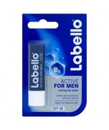 Labello Active For Men SPF 15 Lip Balm 4.8 g by Labello