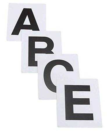 Equestrian Amesbichler Amka Railway Points 20 x 40 m signs for dressage rivele wall boards for dressage rivele dressage letters made of hard plastic