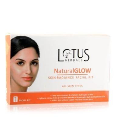 Lotus Herbals Natural Glow Skin Radiance Facial Kits 50 g(Pack of 2)
