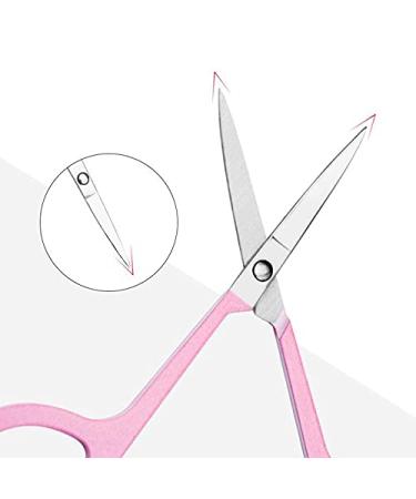 Craft Scissors 1PC Stainless Steel Eyebrow Scissor Eyelashes Nose Hair Remove Round Point Head Trimmer Personal Care Makeup Beauty Tools Scissors - Buy Online on GoSupps.com