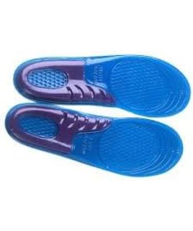 FOUNDATION Massaging Gel Insoles for Men - UK Size 8-12 | Arch Support & Pain Relief for Work Boots and Sport Shoes - Buy Online on GoSupps.com