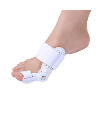 Beeiee Bunion Corrector for Women and Men - Toe Correction Foot Care Device - Orthotic Toe Separators and Straightener - 1 Pair White (Size M) - Buy Online on GoSupps.com